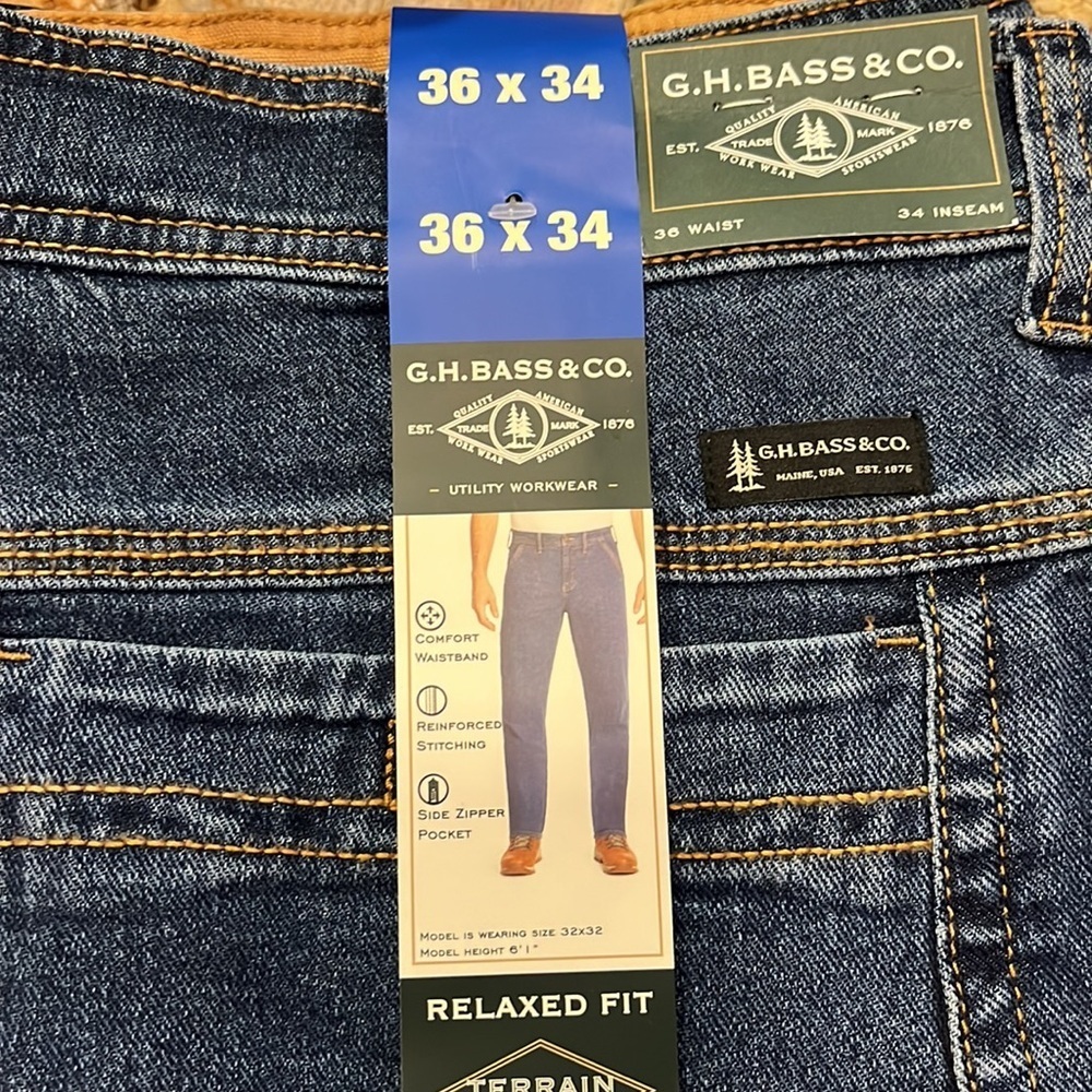 G H Bass Jean